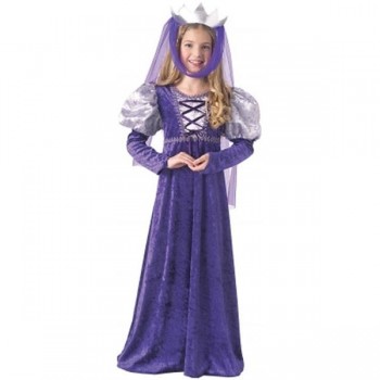 Purple Medieval Maiden #1 KIDS HIRE